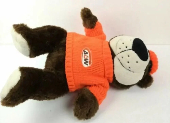 A & W Bear Plush Rooty Root Beer 17 inch Stuffed Animal Mascot Rootbear Promo - Picture 4 of 4
